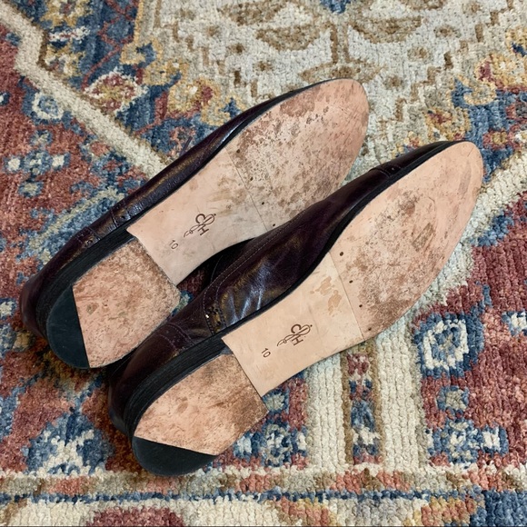 Cole Haan size 10 purple grape oxfords shoes ASO Taylor Swift - Picture 5 of 14